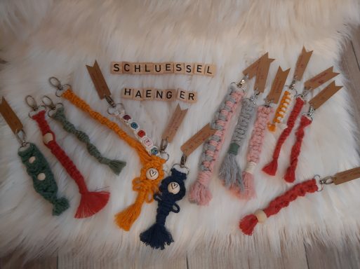 Makramee Schlüsselanhänger